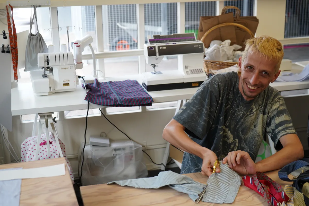 Blickreich, Secondhandladen des Werkheims Uster